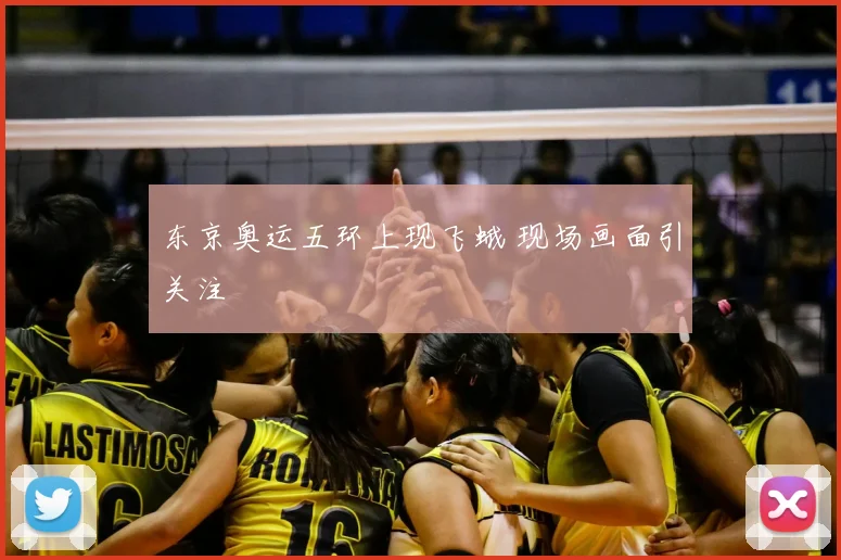 东京奥运五环上现飞蛾 现场画面引关注